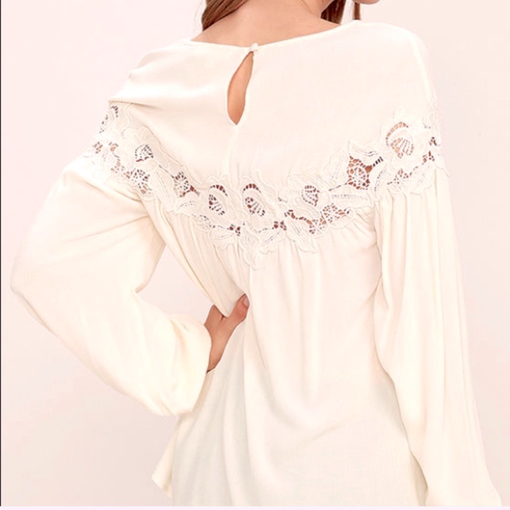 Billow Sleeve Boho Top - Picture 2 of 8